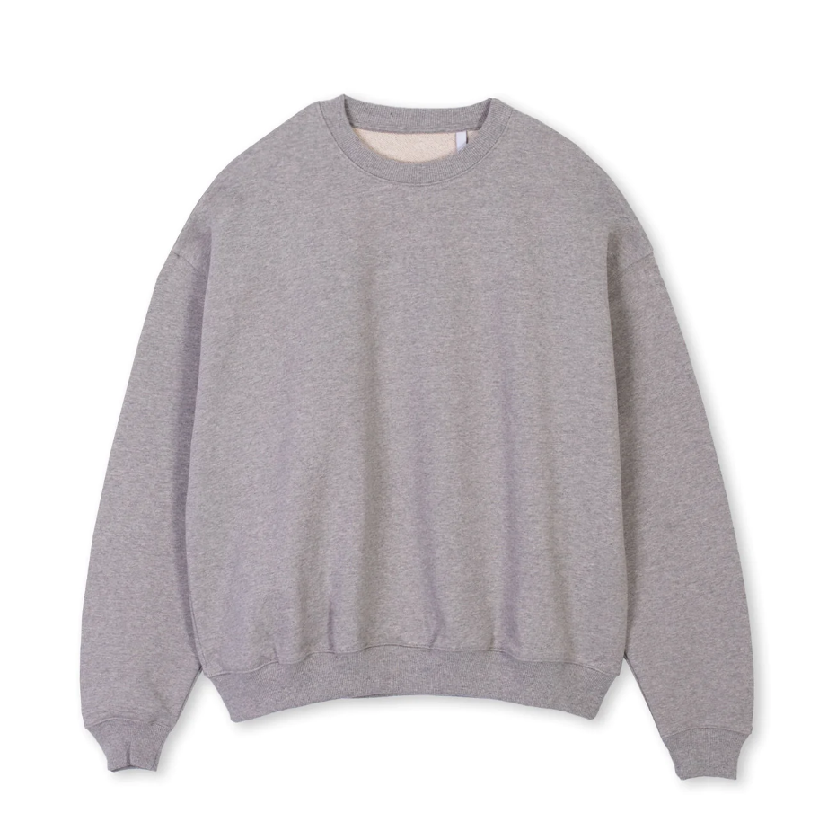 Sia Boyfriend Organic Sweatshirt Silver Mist
